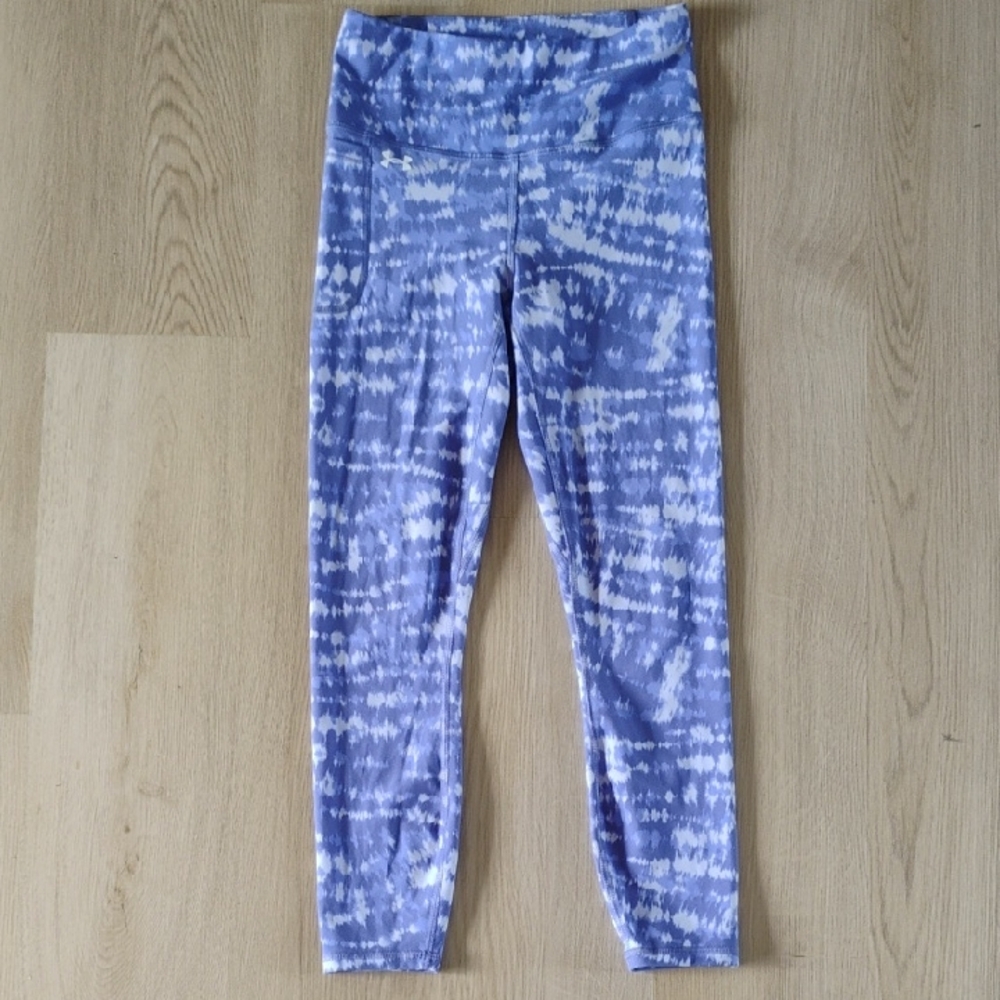 Under Armour Blue Tie-Dye Leggings